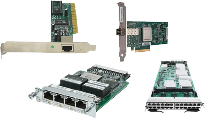 Vendor original network module options and adapters